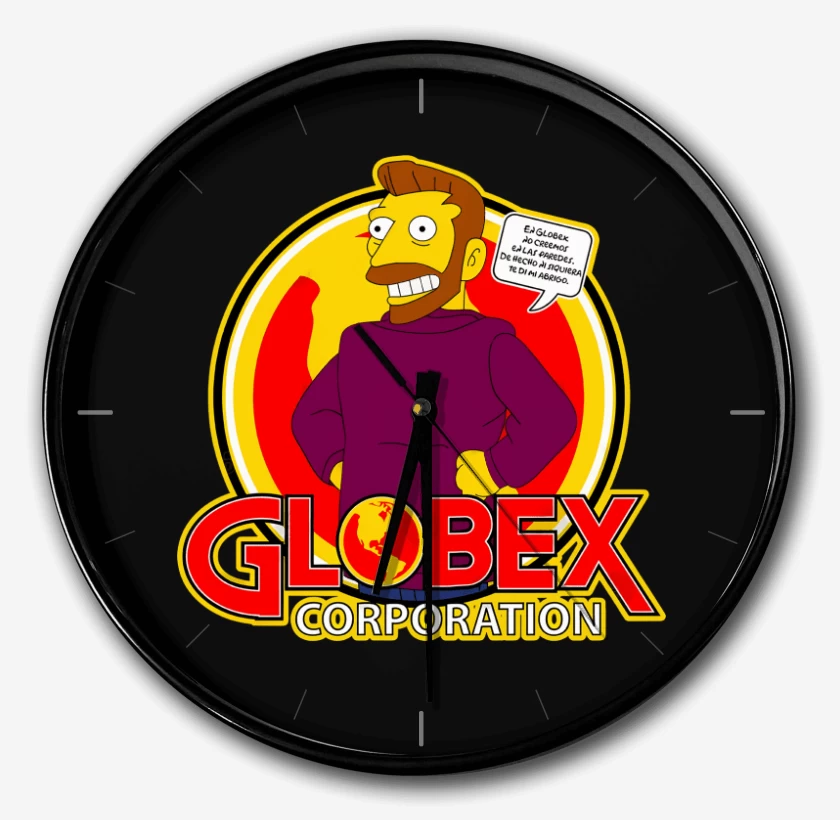 Reloj Negro de Globex Corporation