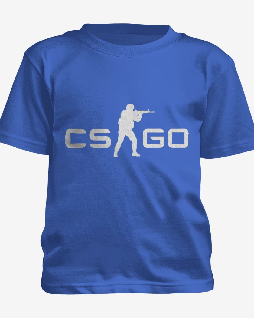 Polera de niño Azul Rey de Cs Go