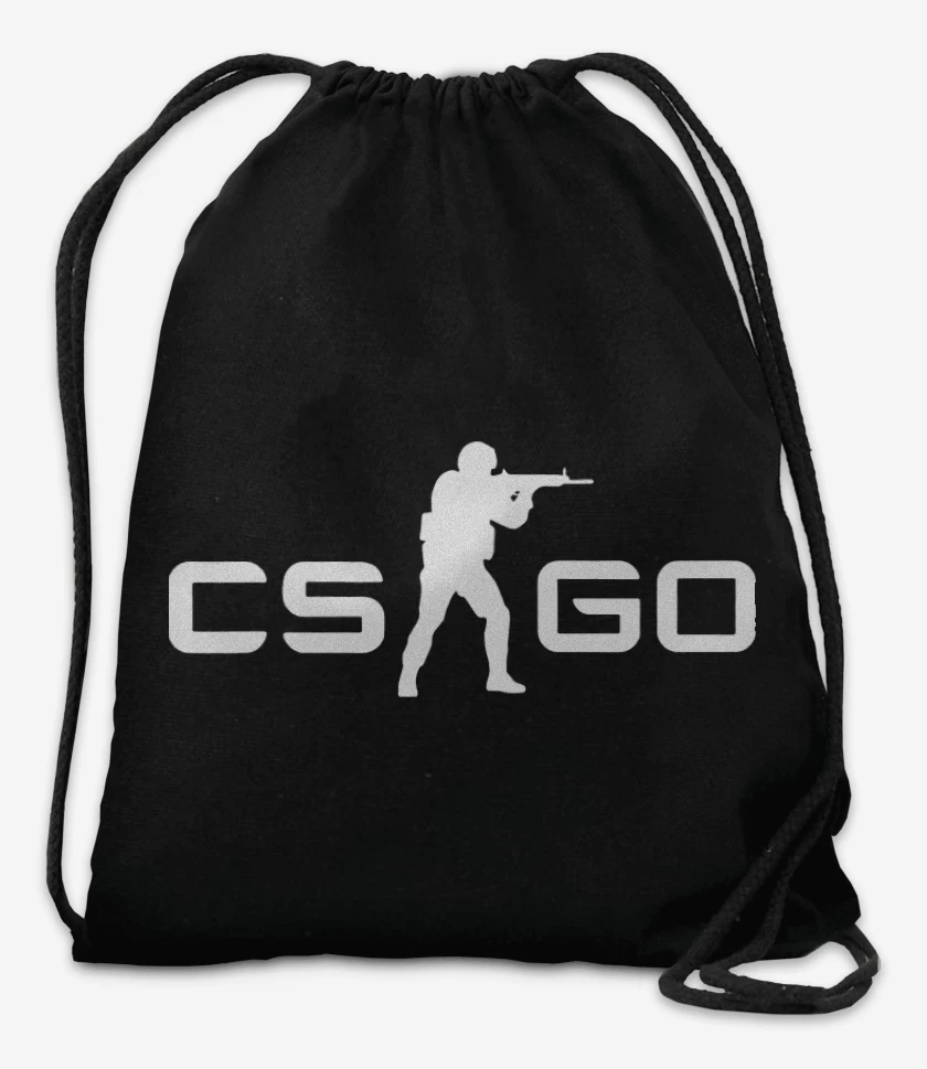 Mochila Negro de Cs Go