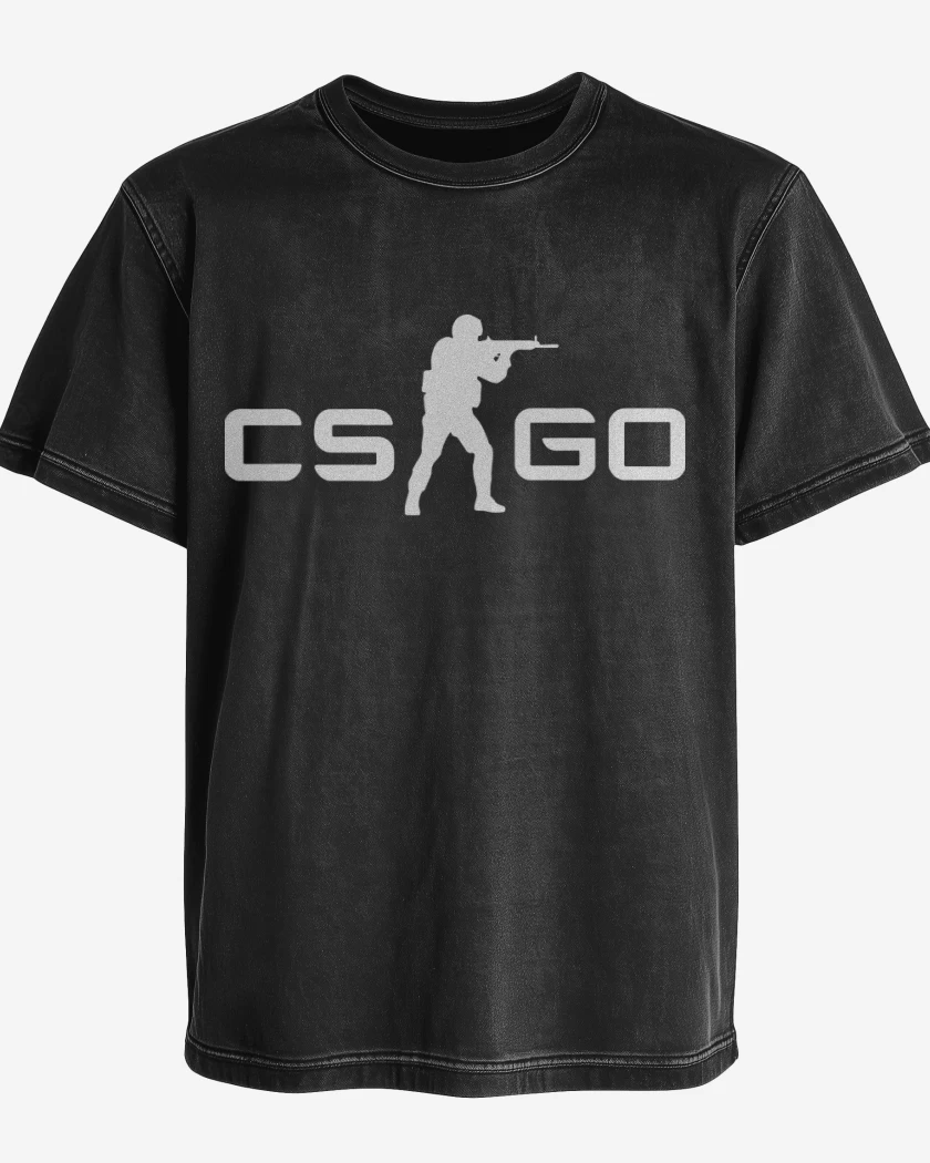 Polera desgastada Cs Go