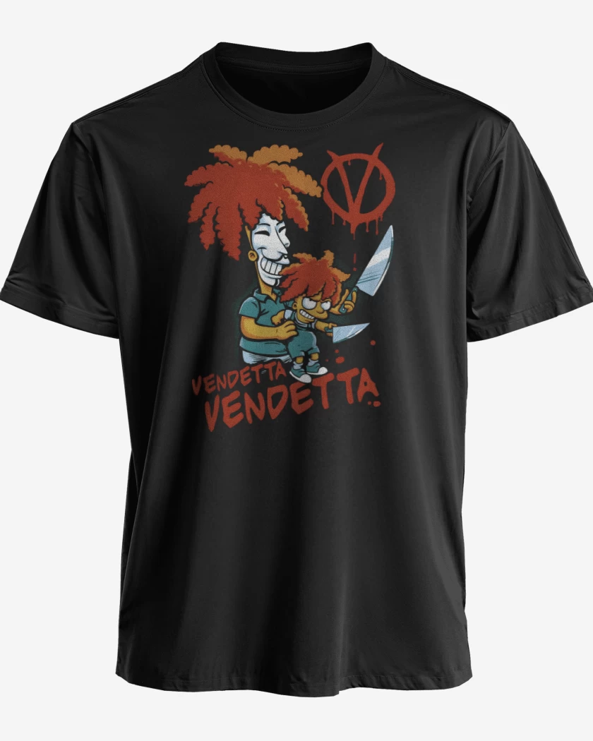 Polera premium Negro de Vendetta Vendetta