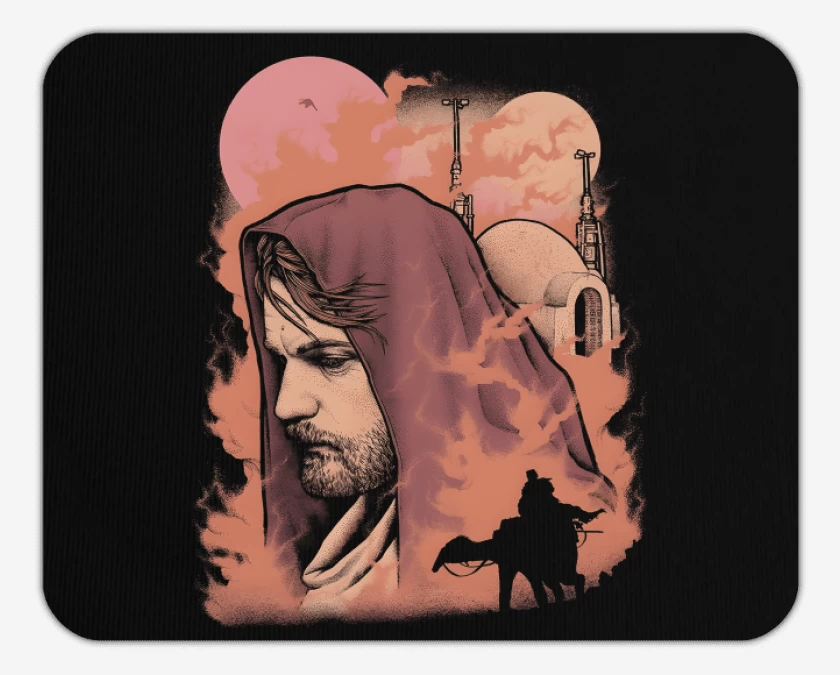 Mousepad Kenobi Hello There