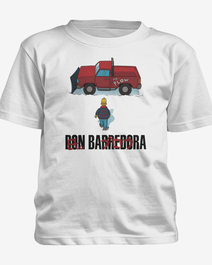 Polera de niño Blanco de Don Barredora