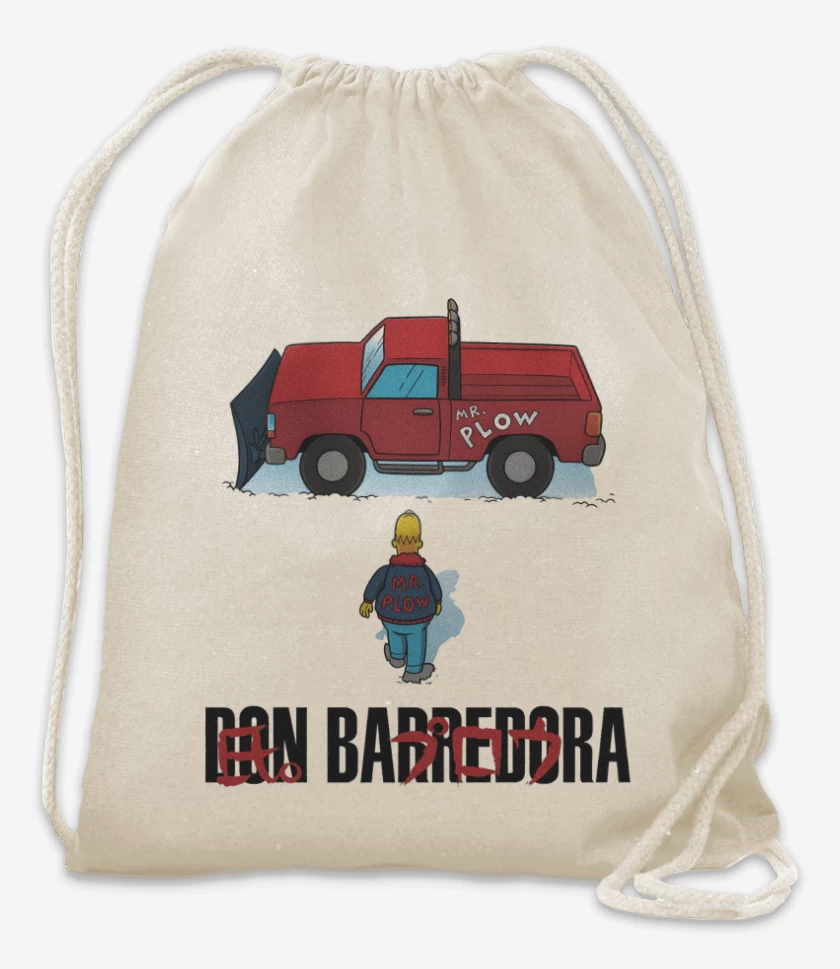 Mochila Blanco de Don Barredora