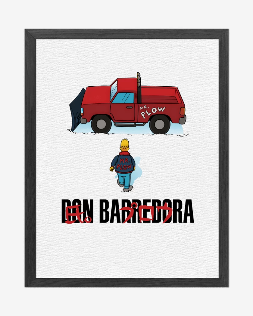 Cuadro decorativo Blanco de Don Barredora