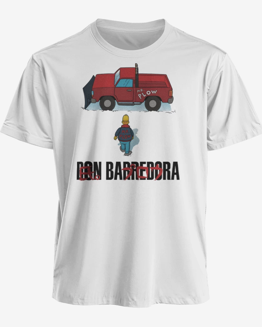 Polera premium Blanco de Don Barredora