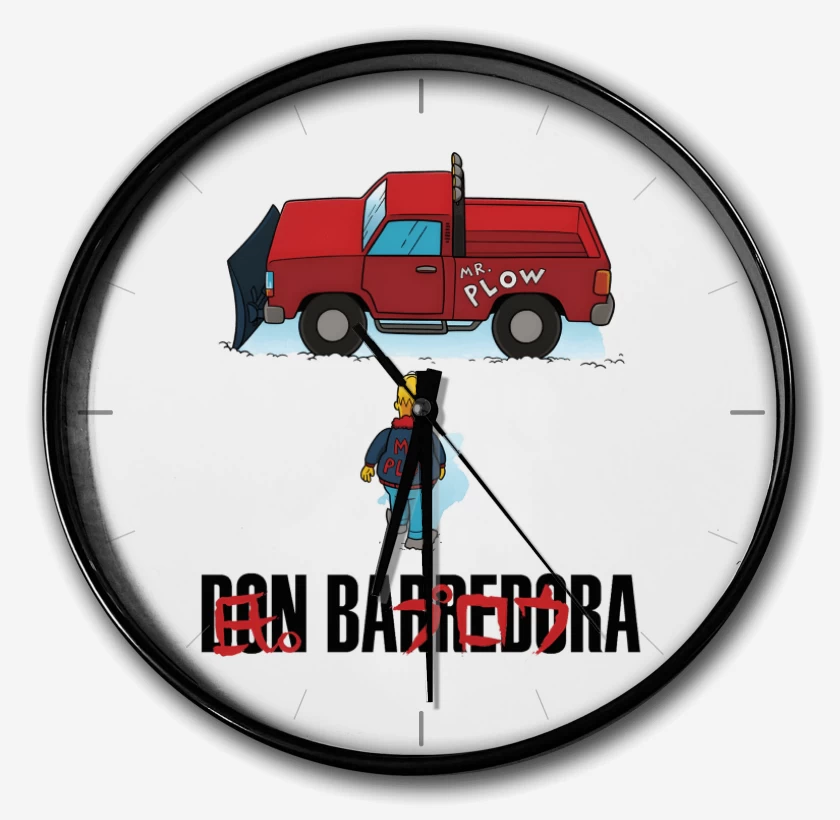 Reloj Blanco de Don Barredora