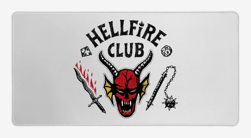 Mouse pad Gamer Hell Fire Club
