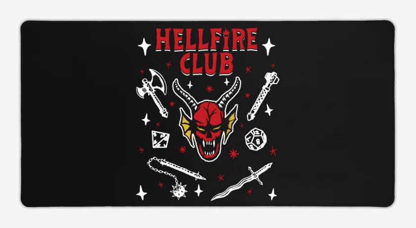 Mouse pad Gamer Hellfire Club