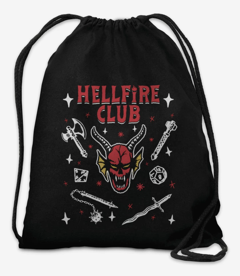 Mochila Negro de Hellfire Club