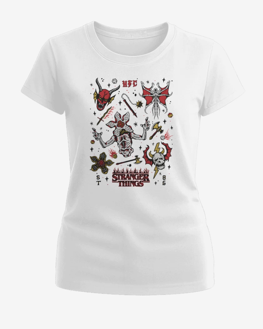 Polera de Mujer Blanco de HFC
