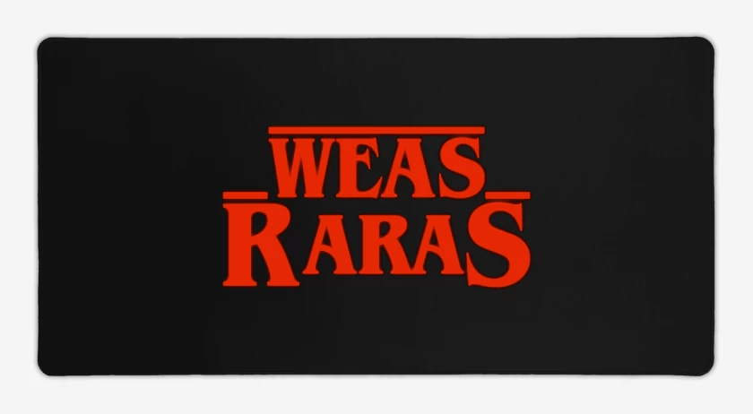 Mouse pad Gamer Weas Raras
