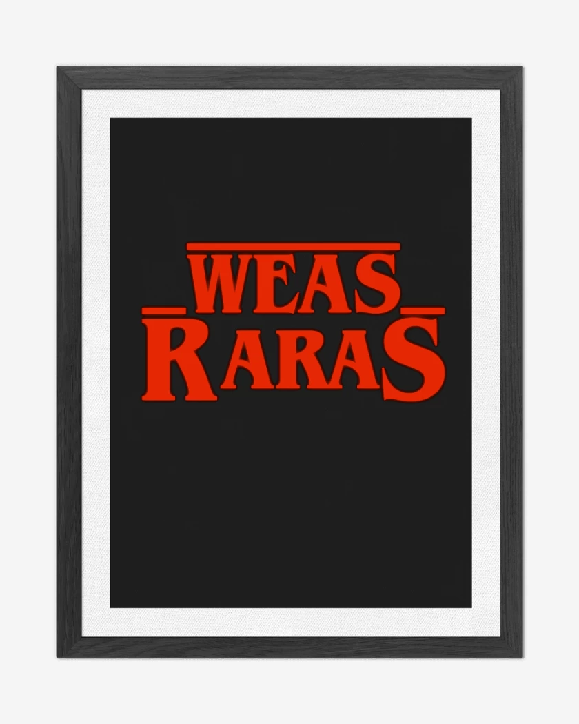 Cuadro decorativo Weas Raras
