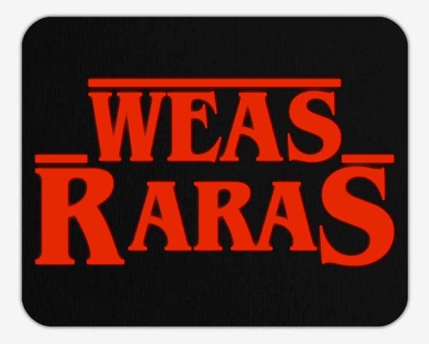 Mousepad Weas Raras