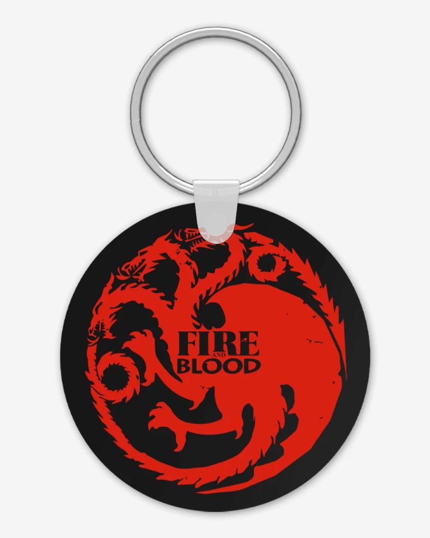 Llavero Fire and blood