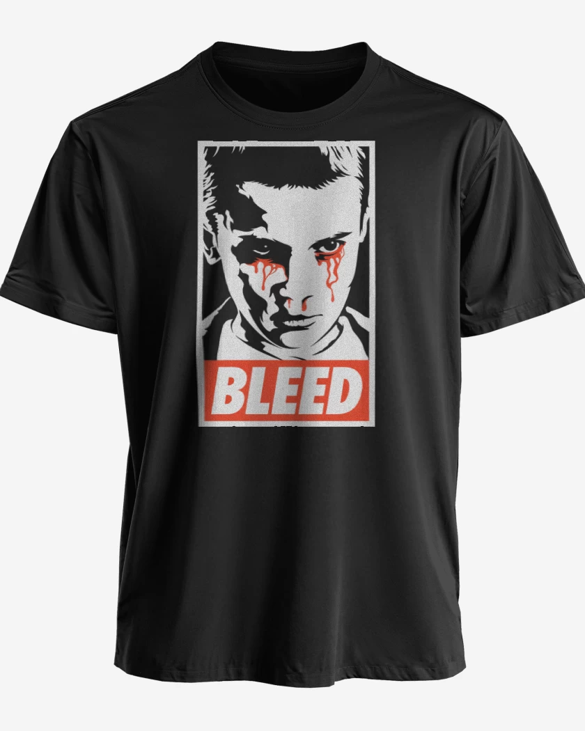 Polera premium Negro de Bleed
