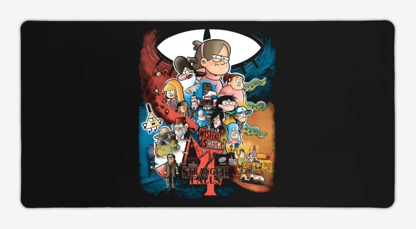 Mouse pad Gamer Stranger Falls 4