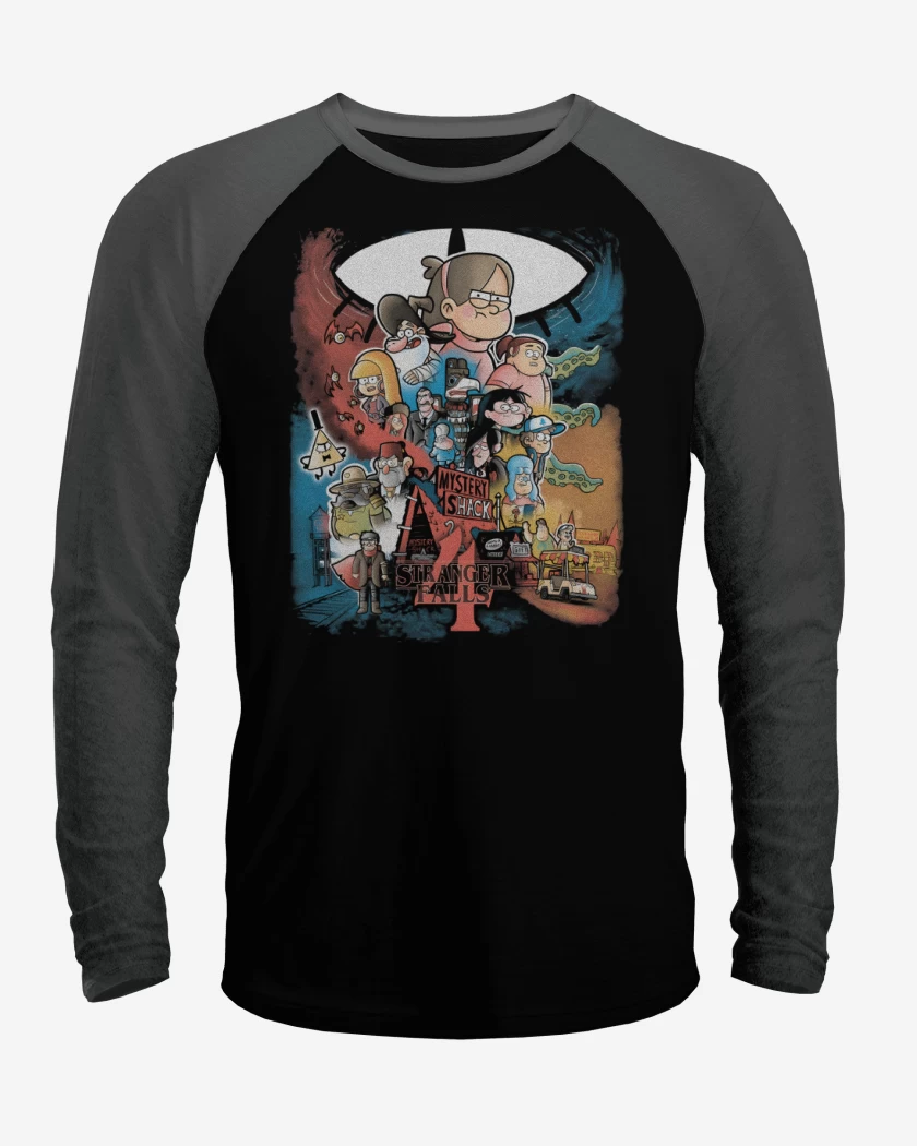 Polera Raglan Stranger Falls 4