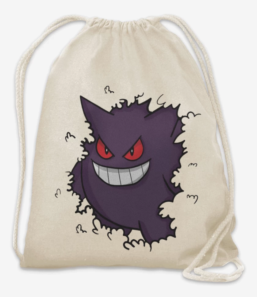 Mochila Blanco de Gengar Oculto