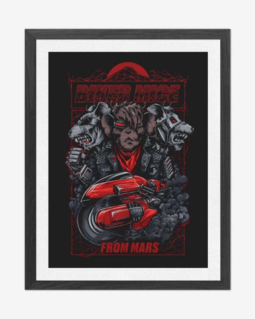 Cuadro decorativo Biker mice from mars