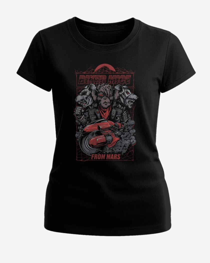 Polera de Mujer Biker mice from mars