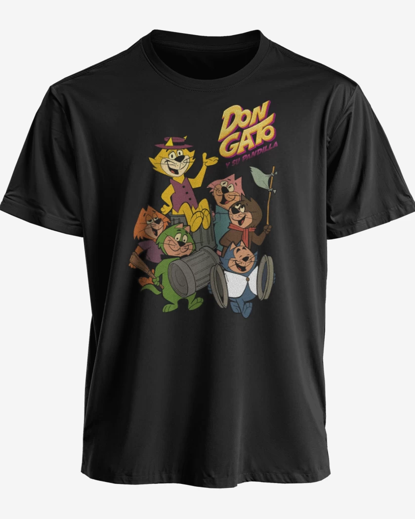 Polera premium Don Gato y su pandilla