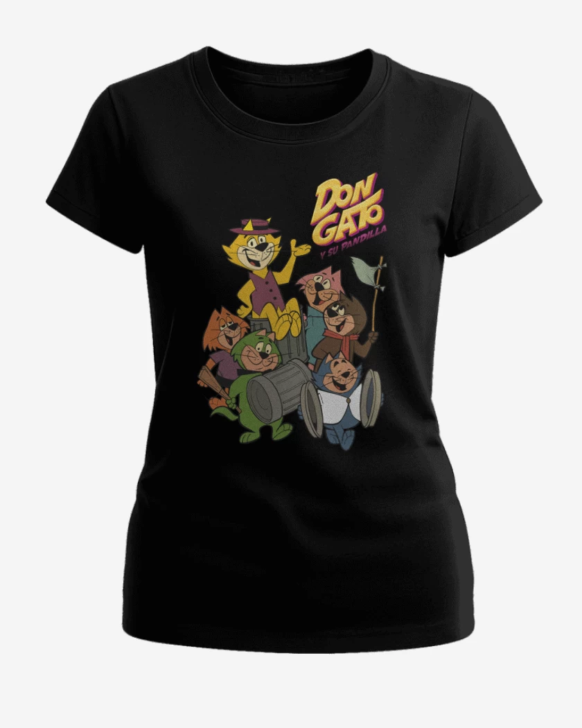 Polera de Mujer Don Gato y su pandilla