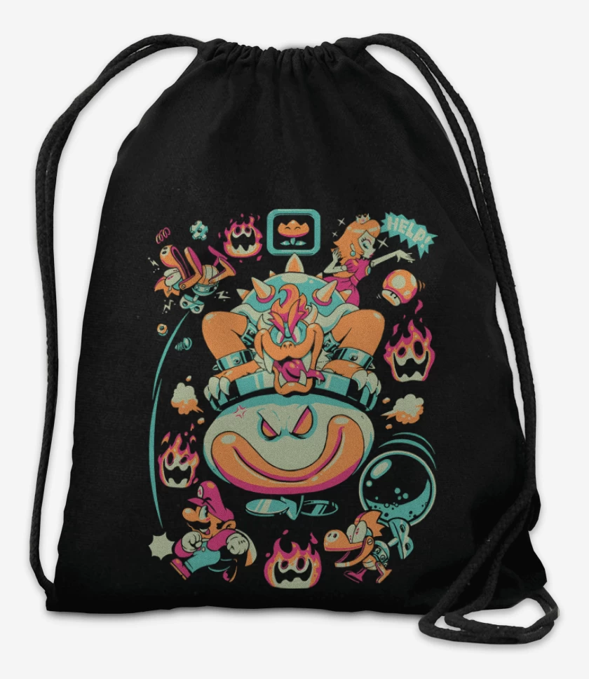 Mochila Negro de Bowser Final 
