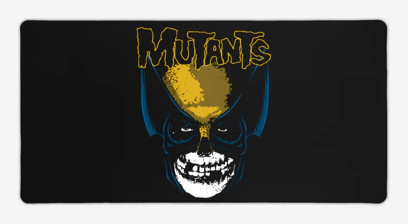 Mouse pad Gamer Negro de Mutants