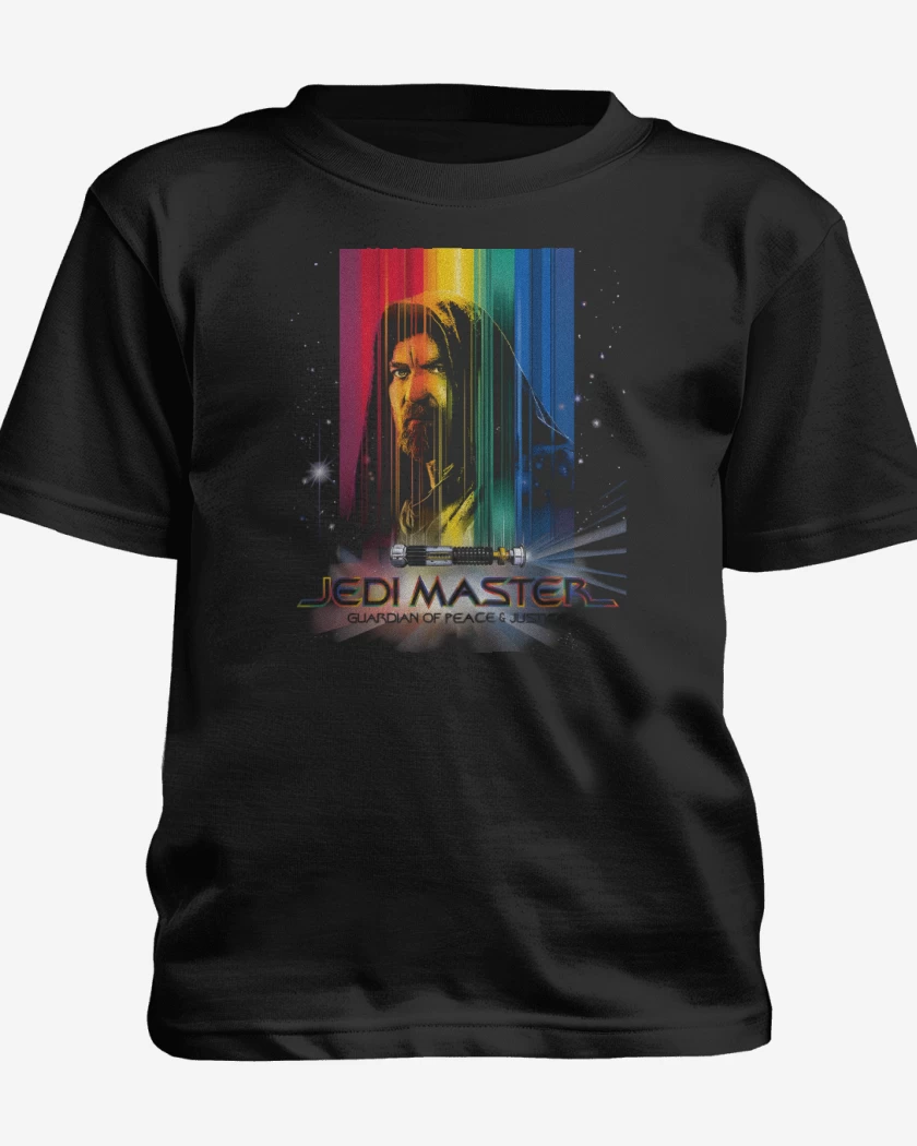 Polera de niño Negro de Jedi Master