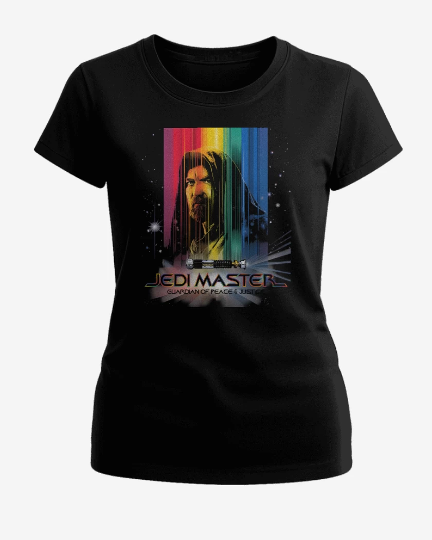 Polera de Mujer Negro de Jedi Master