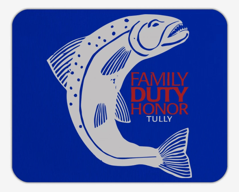 Mousepad Family duty honor