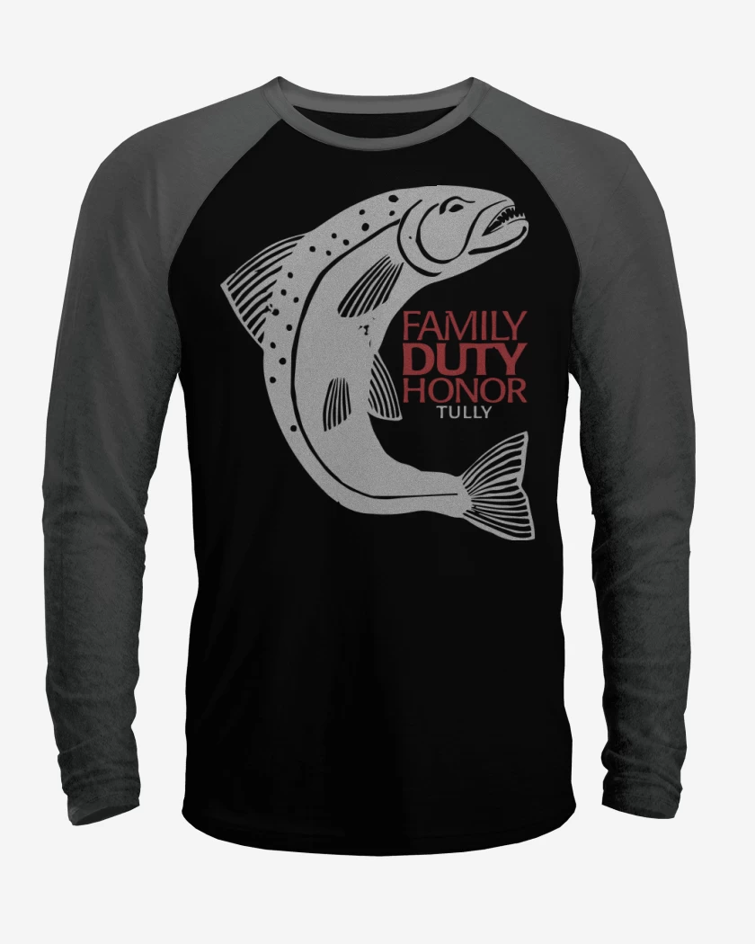 Polera Raglan Family duty honor