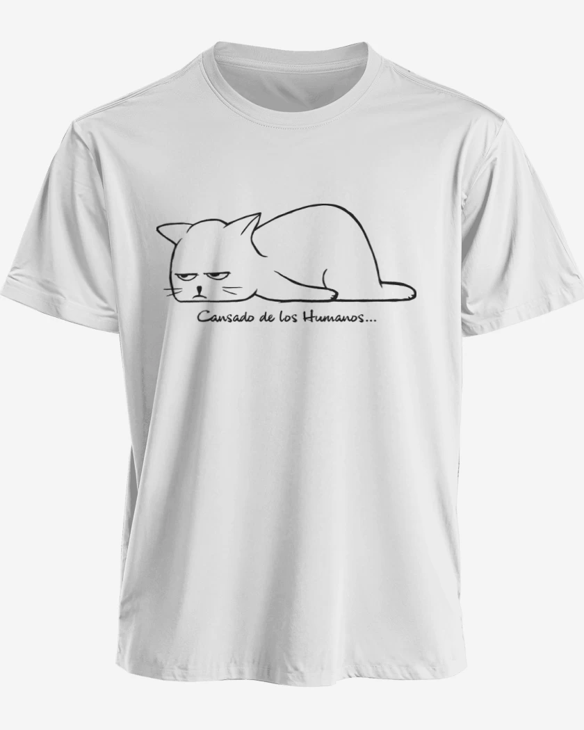 Polera Cansado de los Humanos