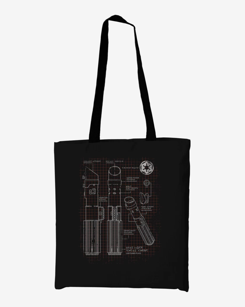Totebag Negro de Sable Sith 