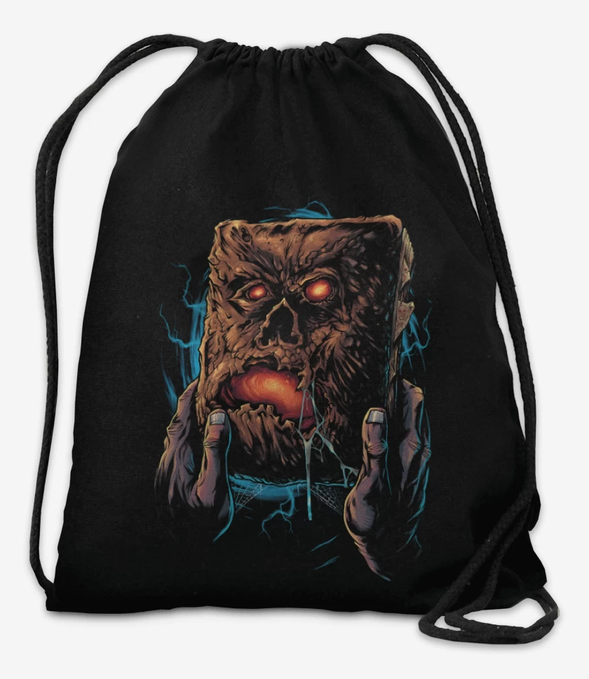 Mochila Negro de Necronomicon