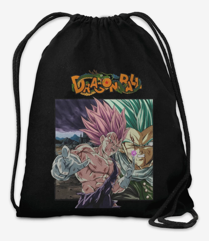 Mochila Negro de Vegeta Ultra Ego vs Granola