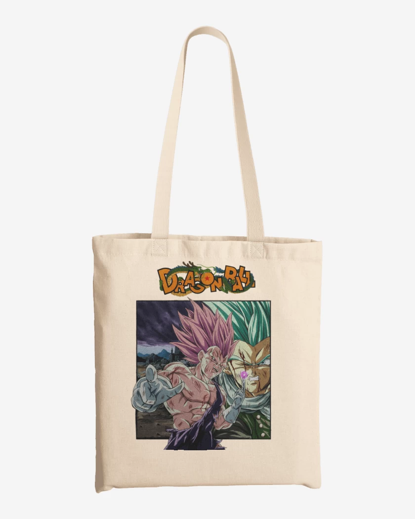 Totebag Vegeta Ultra Ego vs Granola