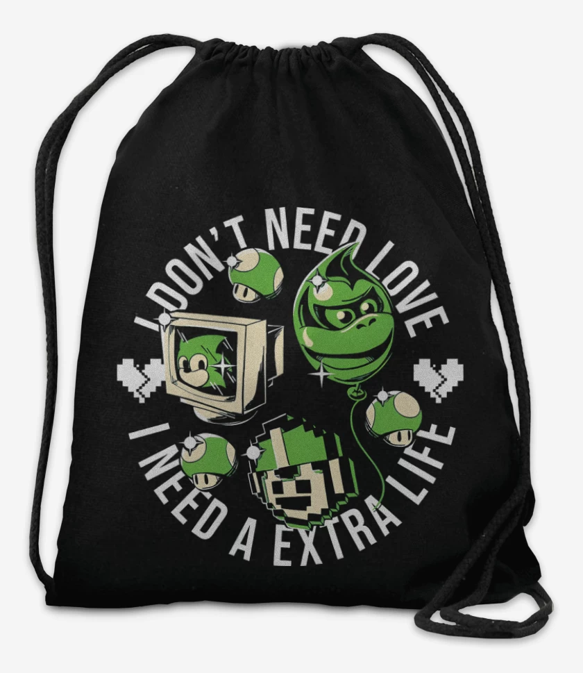 Mochila I Need a EXTRA LIFE