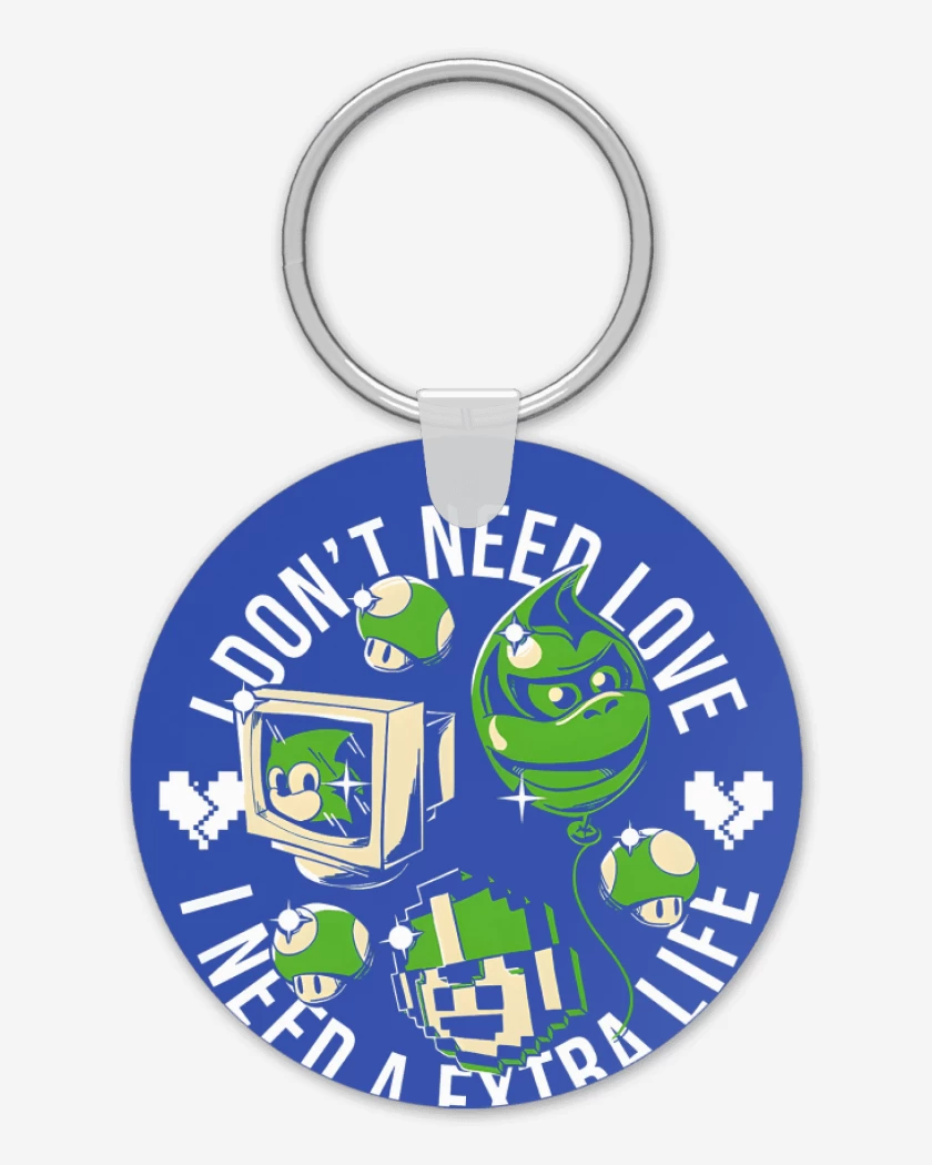 Llavero I Need a EXTRA LIFE