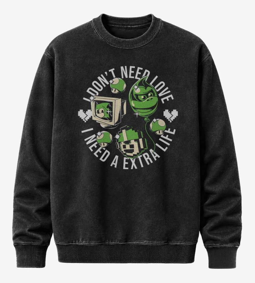 Poleron Polo Acid Wash I Need a EXTRA LIFE