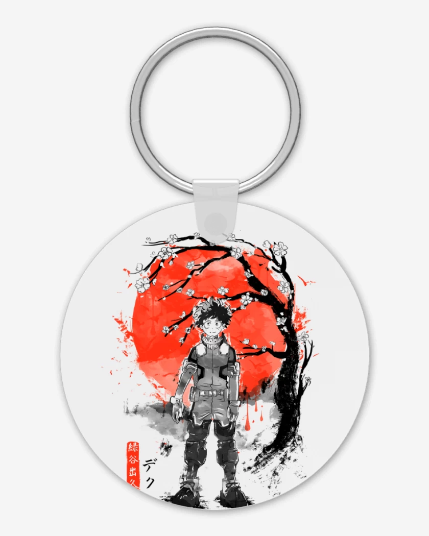 Llavero Blanco de Deku Sakura