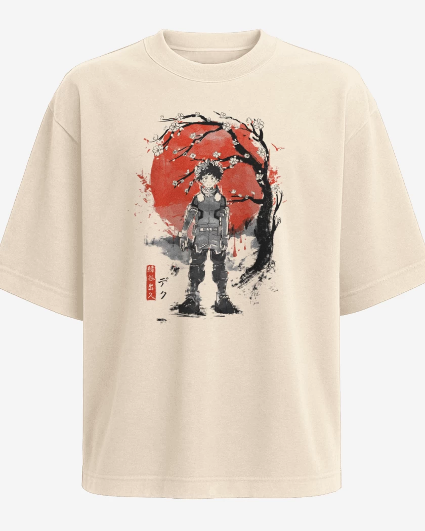 Polera Oversize Deku Sakura