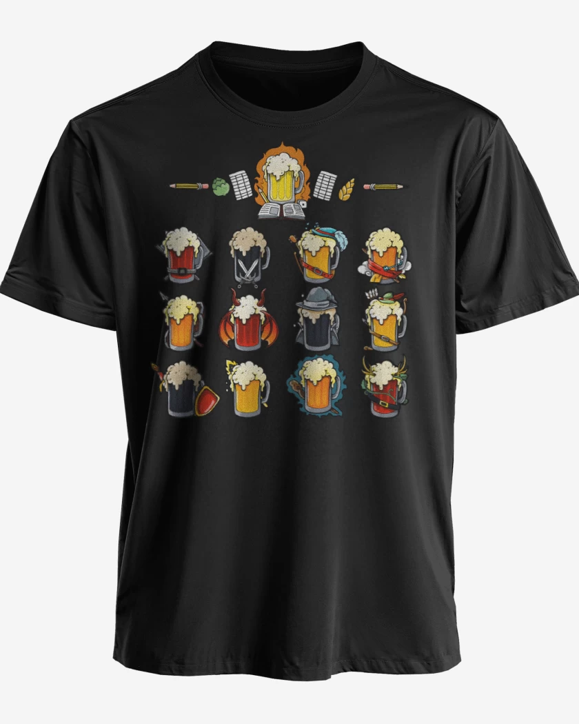 Polera premium Negro de El Role Play de la Chela