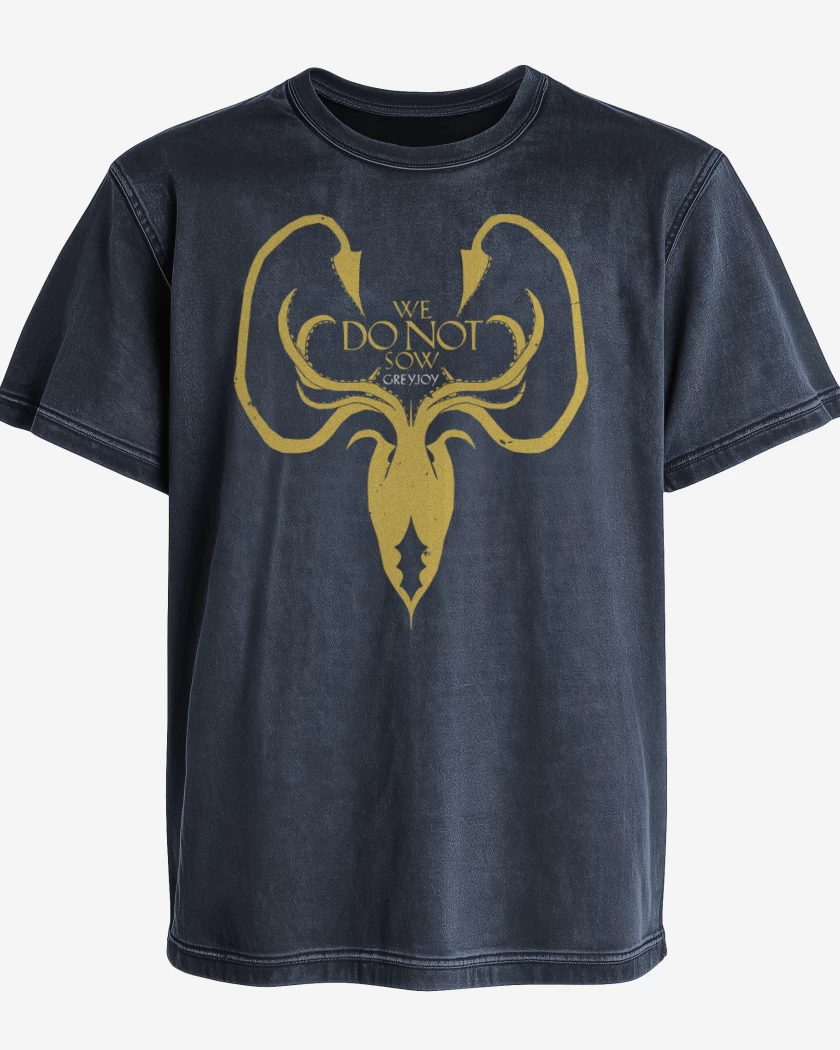 Polera desgastada Azul Marino de We do not sow