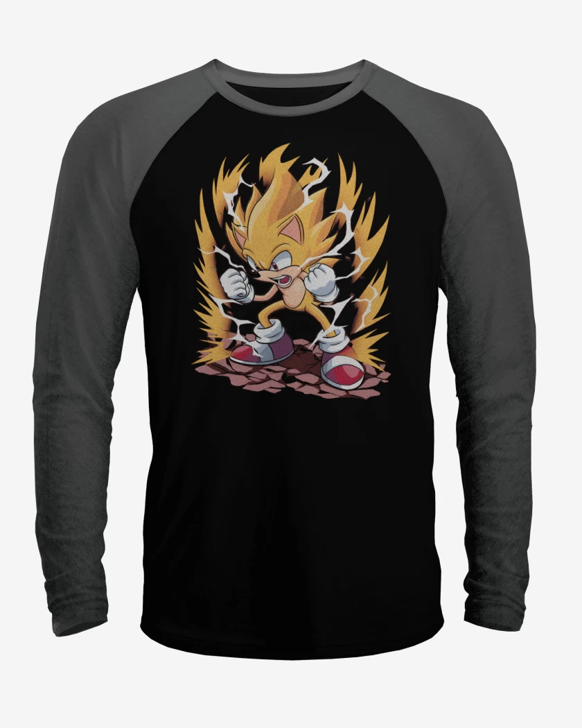 Polera Raglan Super Sonic