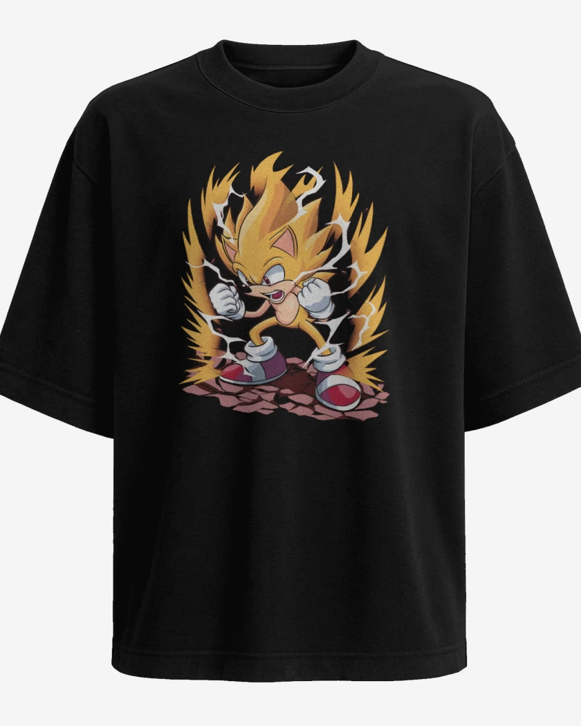 Polera Oversize Super Sonic