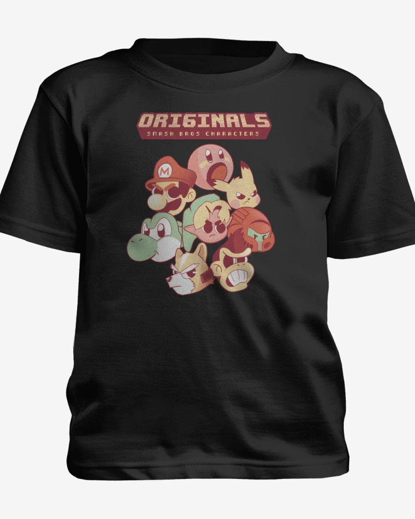 Polera de niño Originals Smash Bros