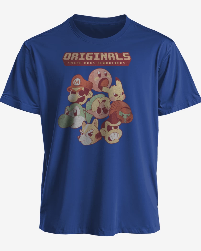 Polera Originals Smash Bros