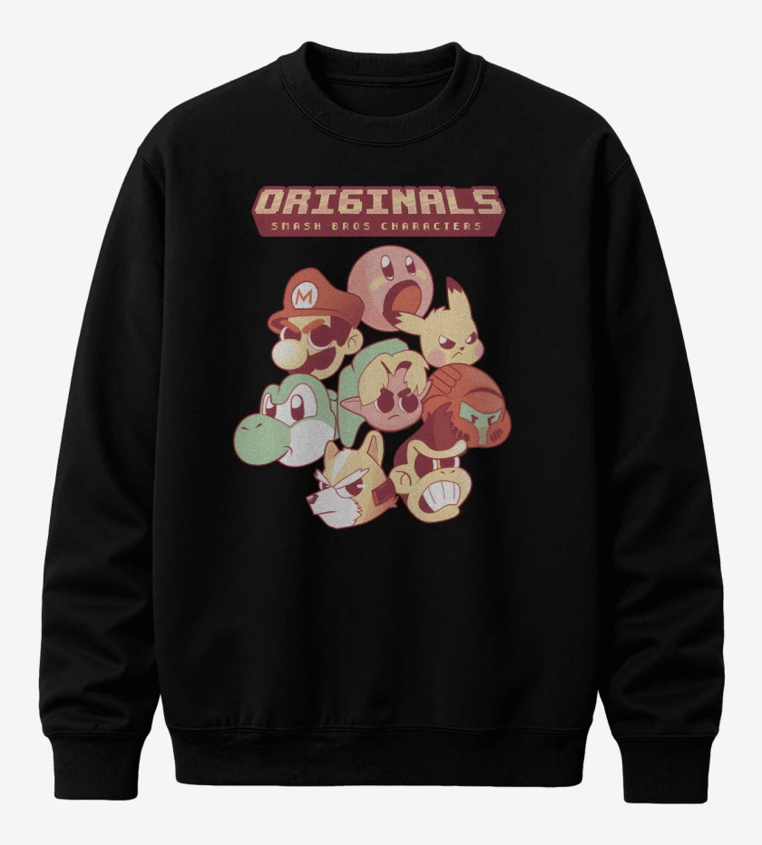 Poleron polo Originals Smash Bros